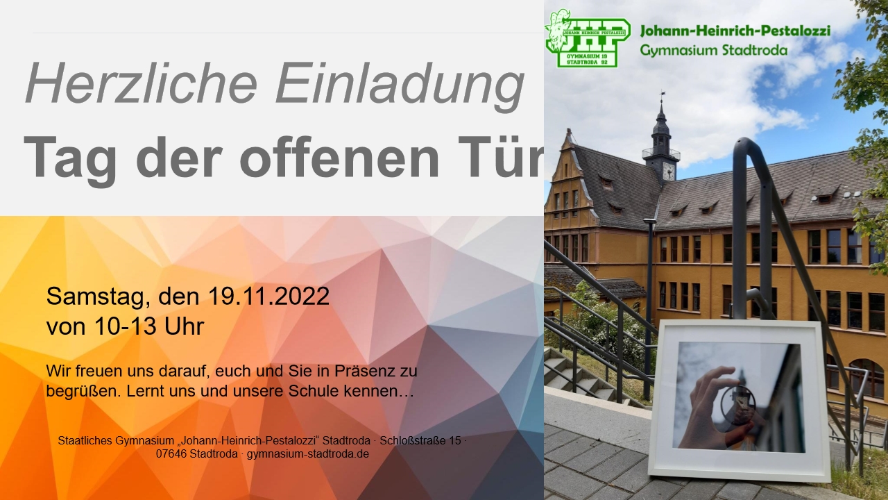 Einladung zum Tag der offenen Tr 19112022 